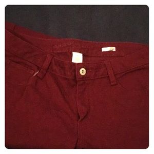 Arizona Burgandy skinny jeans